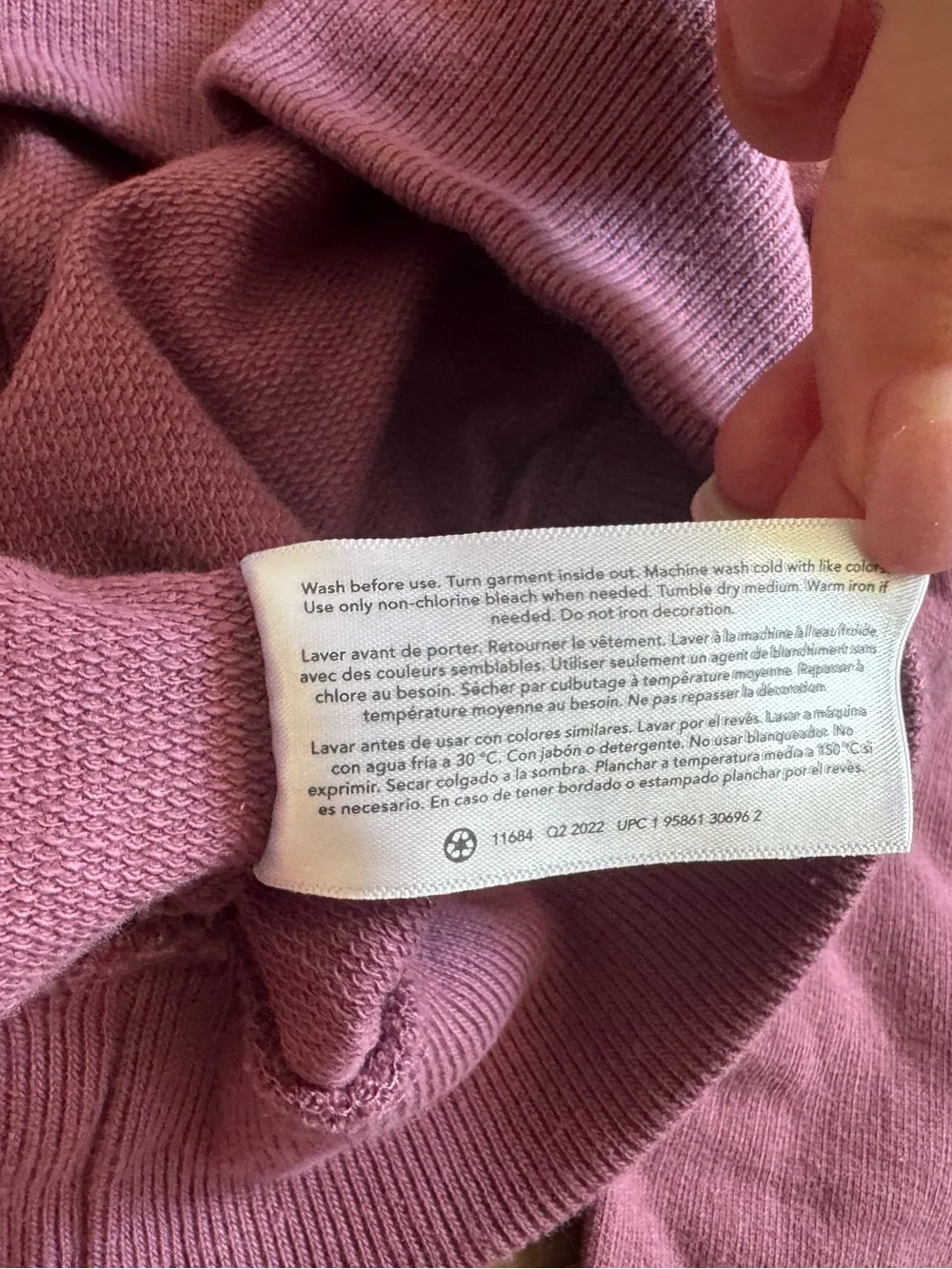 OshKosh B'gosh French Terry “Positive Vibes” Hoodie
